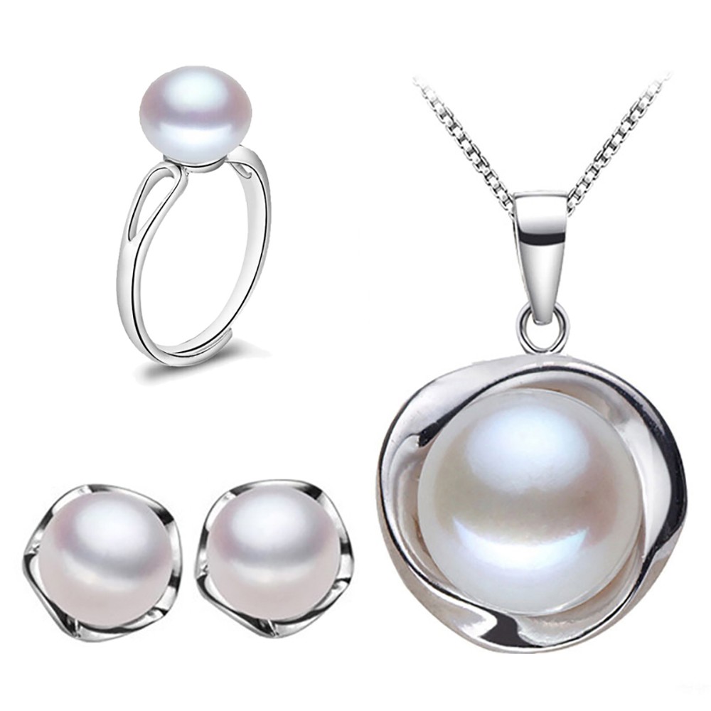 Sterling silver jewerly set hot sale
